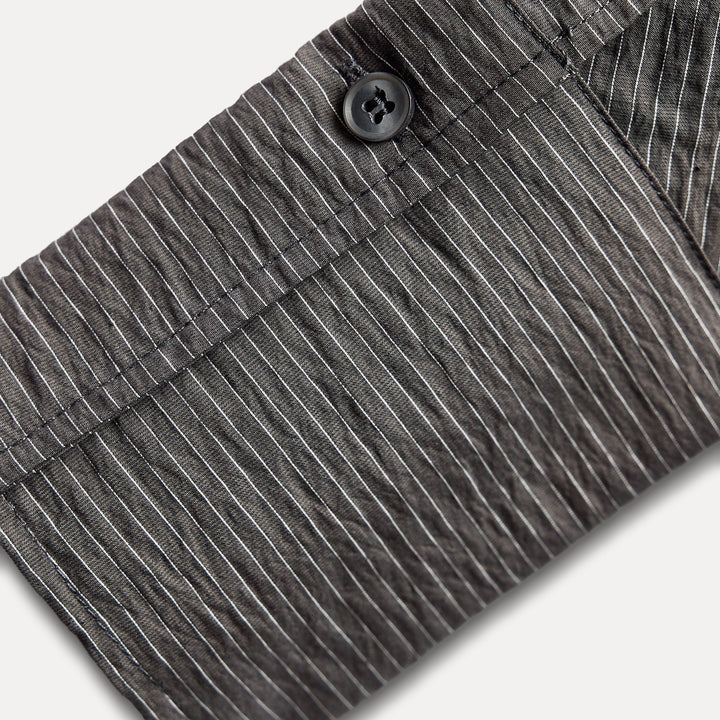 Moudda ZARA - Chemise rayée grise délavée - Tunisie 5