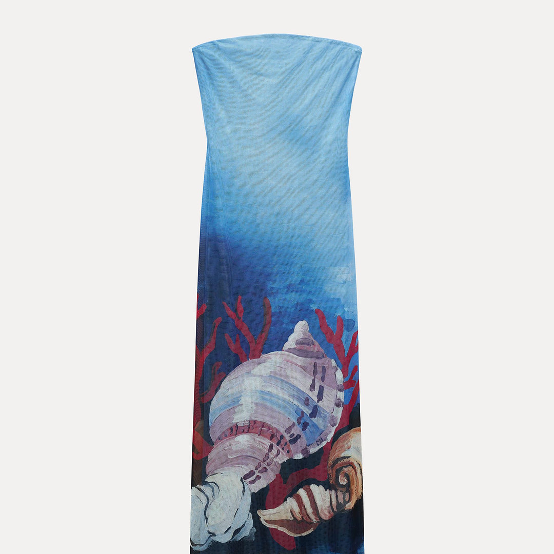 Moudda ZARA - Robe Bustier en Tulle Coquillages - Tunisie 2