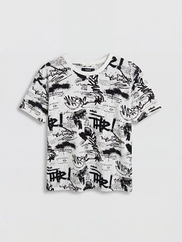 Moudda LC Waikiki - T-shirt imprimé manches courtes en jersey pour Homme - Tunisie 1