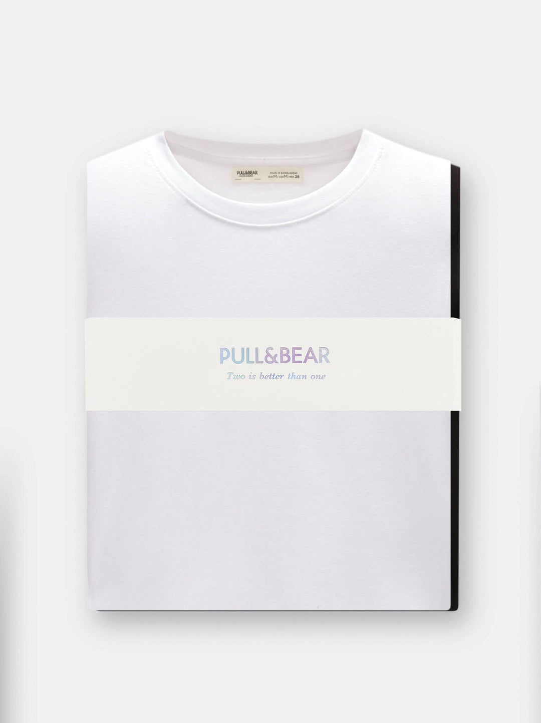 Moudda PULL & BEAR - Pack T-Shirts Ajustés - Gris - Tunisie 4