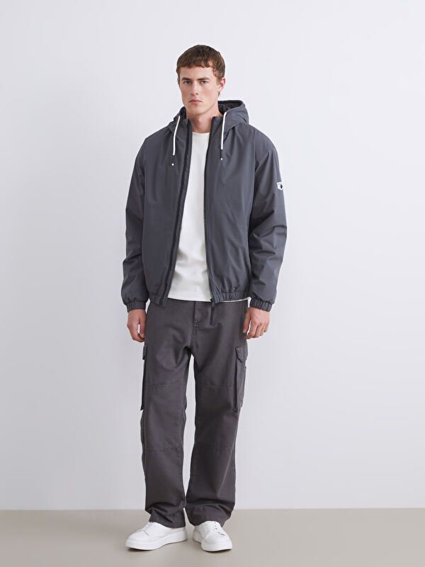 Moudda LC Waikiki - Manteau matelassé léger Homme Anthracite - Tunisie 2