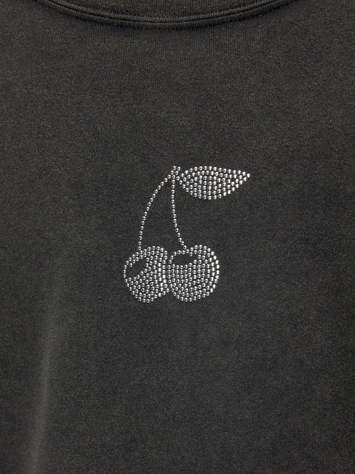 Moudda PULL & BEAR - T-Shirt Pacific - Strass & Cerises - Tunisie 4
