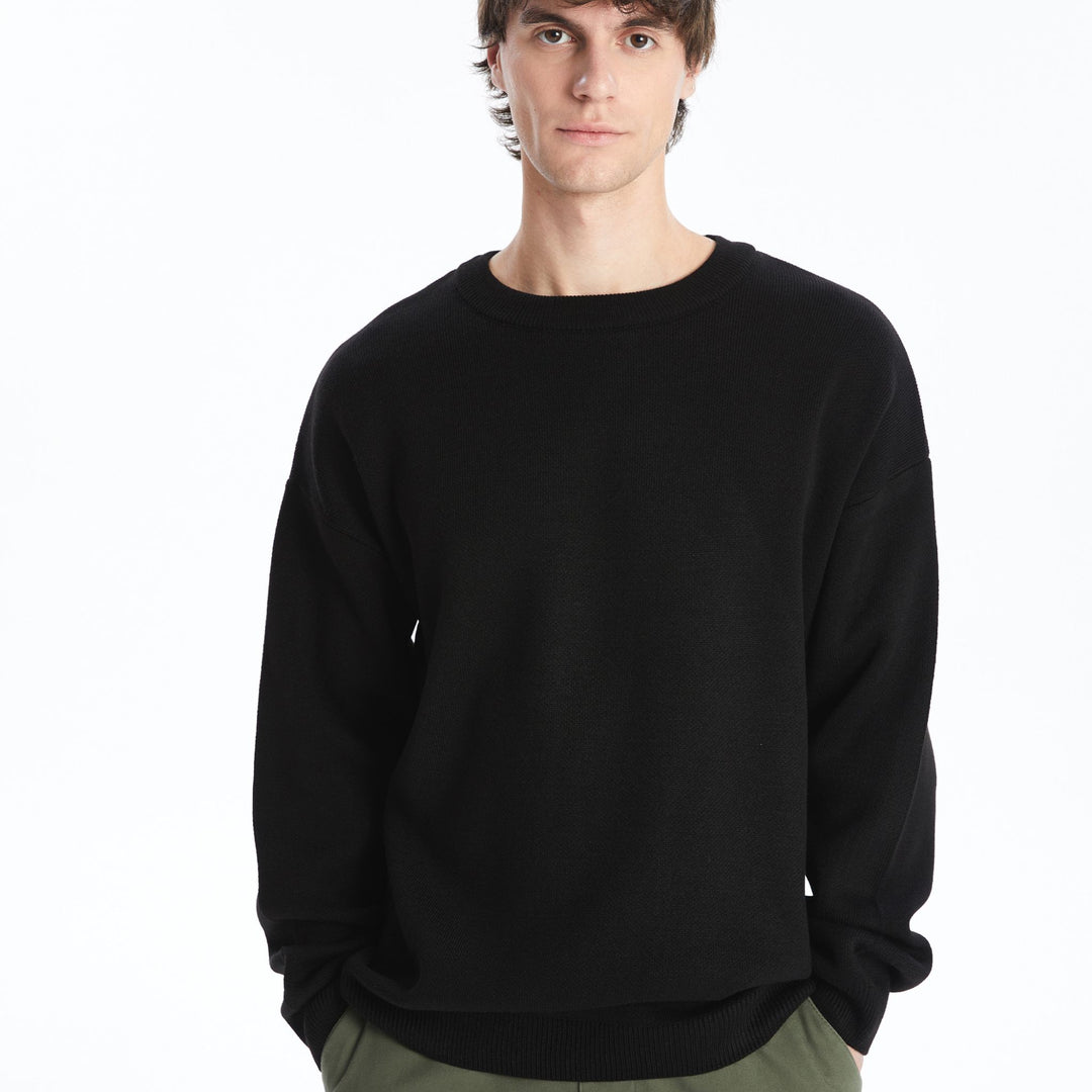 Moudda LC Waikiki - Pull en tricot Homme Noir - Tunisie 1