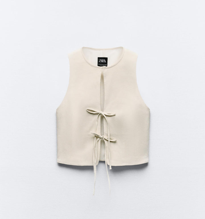 Moudda ZARA - Gilet cintré, laçage - Tunisie 1