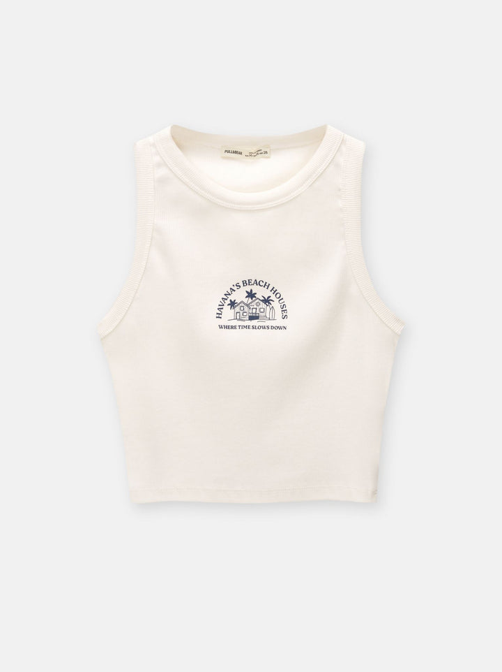 Moudda PULL & BEAR - Body Graphique Havana Sunset - Tunisie 1