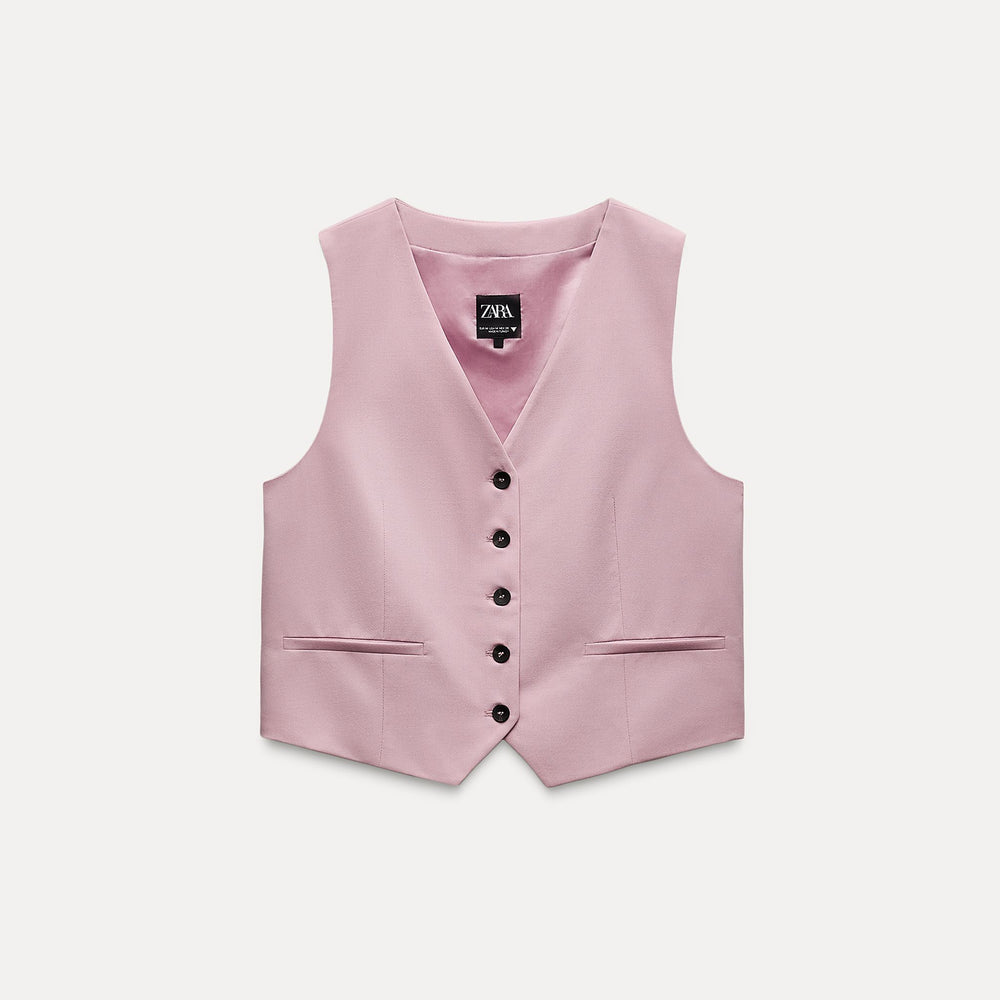 Moudda ZARA - Gilet homme en laine fine, bande au dos – ensemble - Tunisie 2