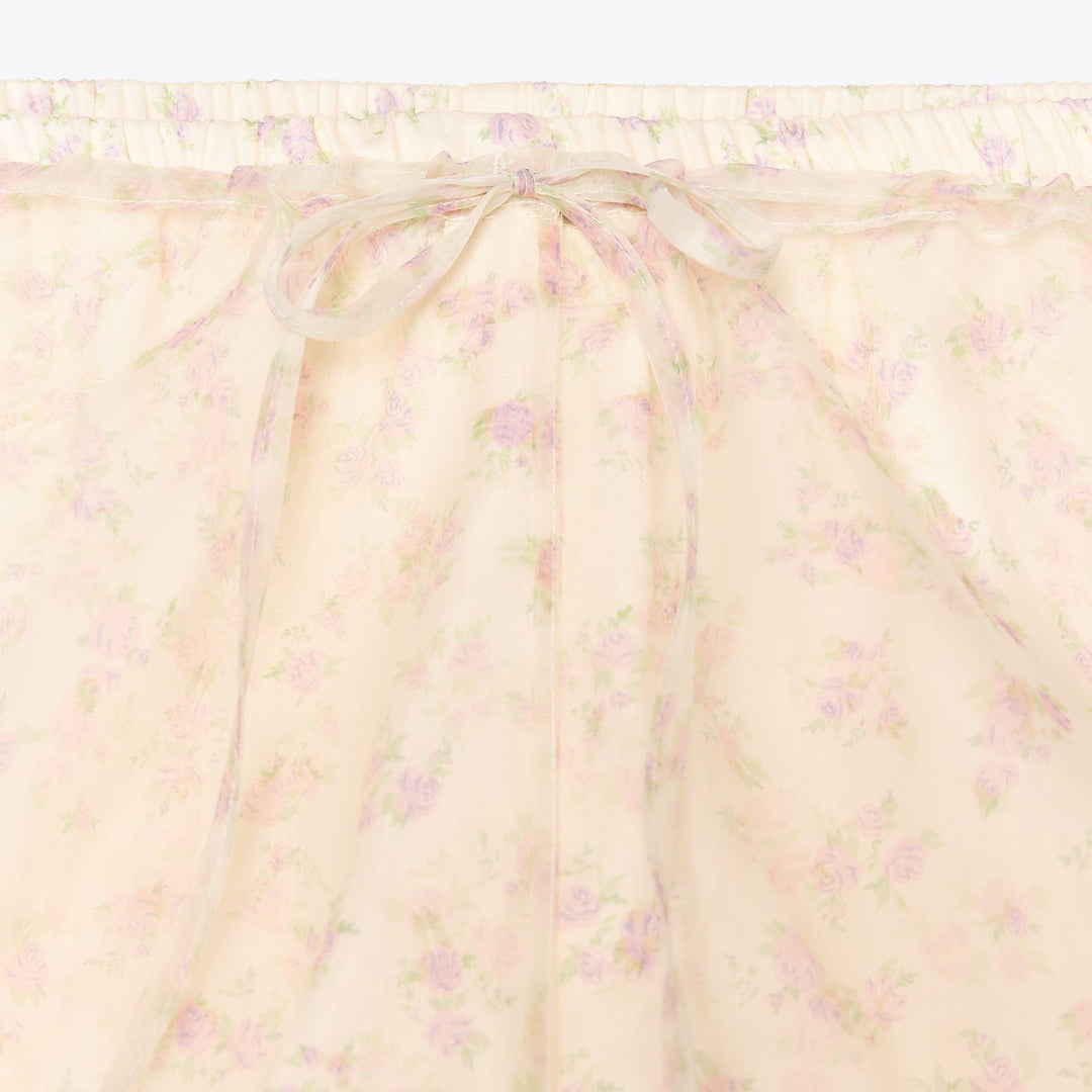 Moudda ZARA - Short Mini - Organza & Fleurs - Tunisie 3