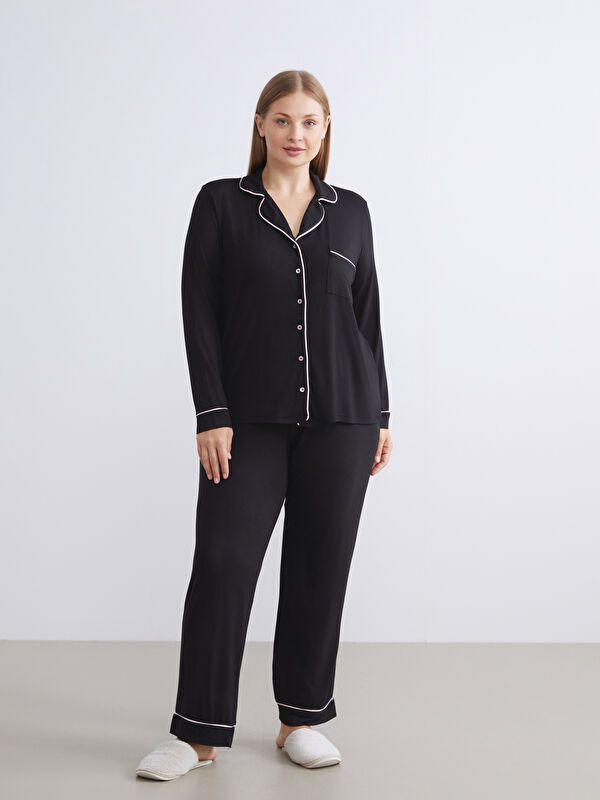 Moudda LC Waikiki - Pyjama en jersey à manches longues pour Femmes - Tunisie 6