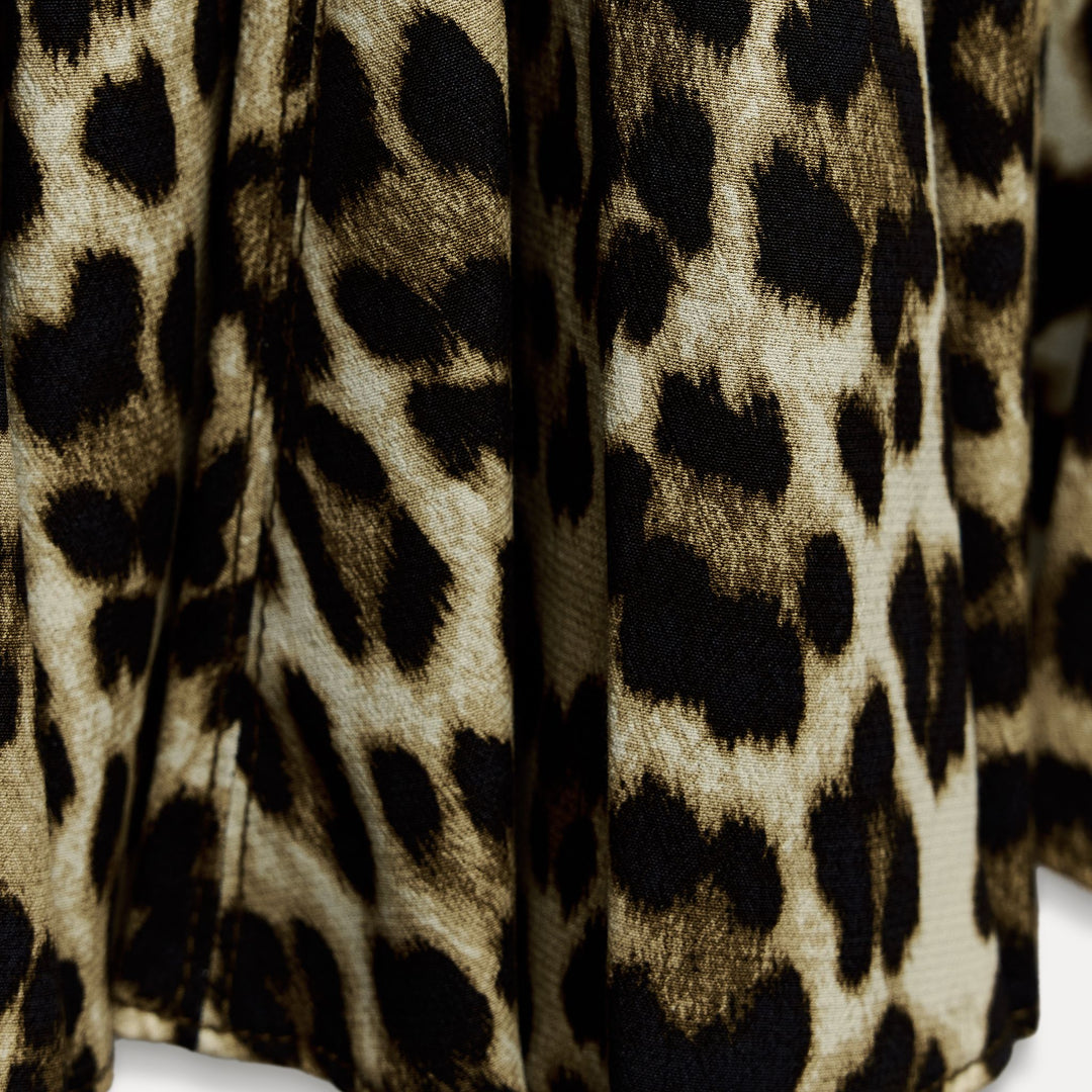 Moudda ZARA - Robe Mini à Godets Imprimé Animal - Tunisie 4