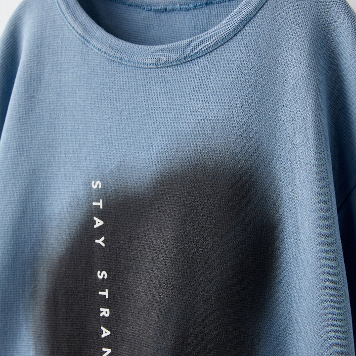 Moudda ZARA - Pull maille coupé dégradé imprimé tout-over - Tunisie 3