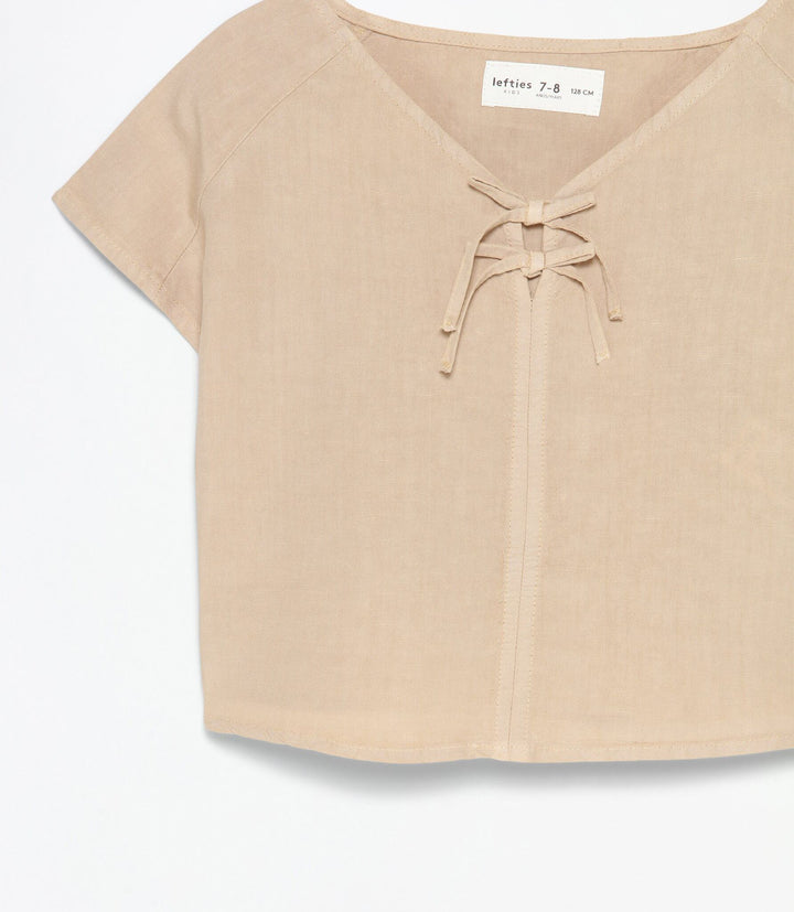 Moudda Lefties - Blouse - Mélange Lin Fille - Tunisie 4