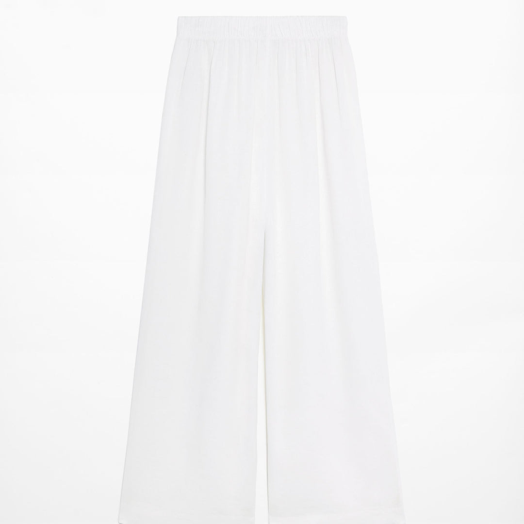 Moudda Oysho - Pantalon 100% Lin avec Ouvertures Latérales Taille Moyenne - Tunisie 2