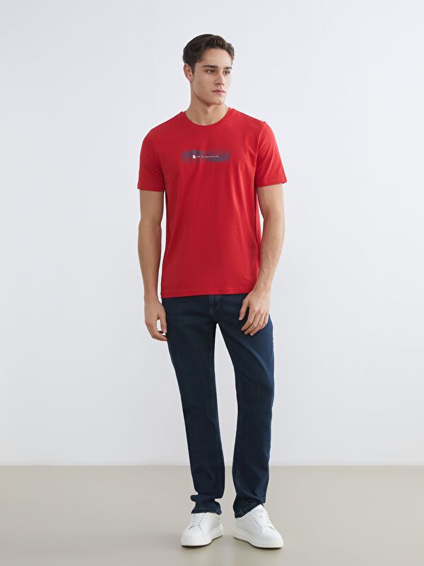 Moudda LC Waikiki - T-shirt imprimé manches courtes en jersey pour Homme - Tunisie 2