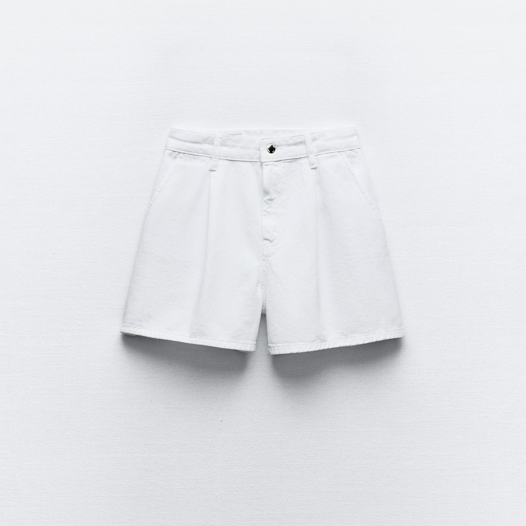 Moudda ZARA - Bermuda en Jean à Pinces - Tunisie 2