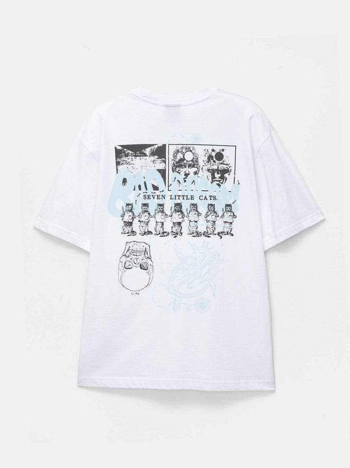 Moudda PULL & BEAR - T-Shirt - Seven Cats - Tunisie 3
