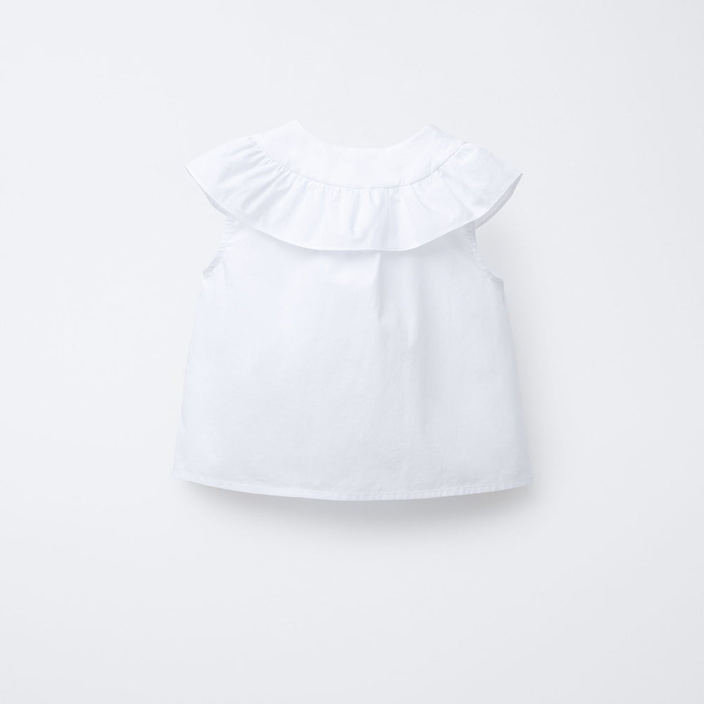 Moudda ZARA - Chemise Enfant - Manches Courtes, Canesu & Volant - Tunisie 2