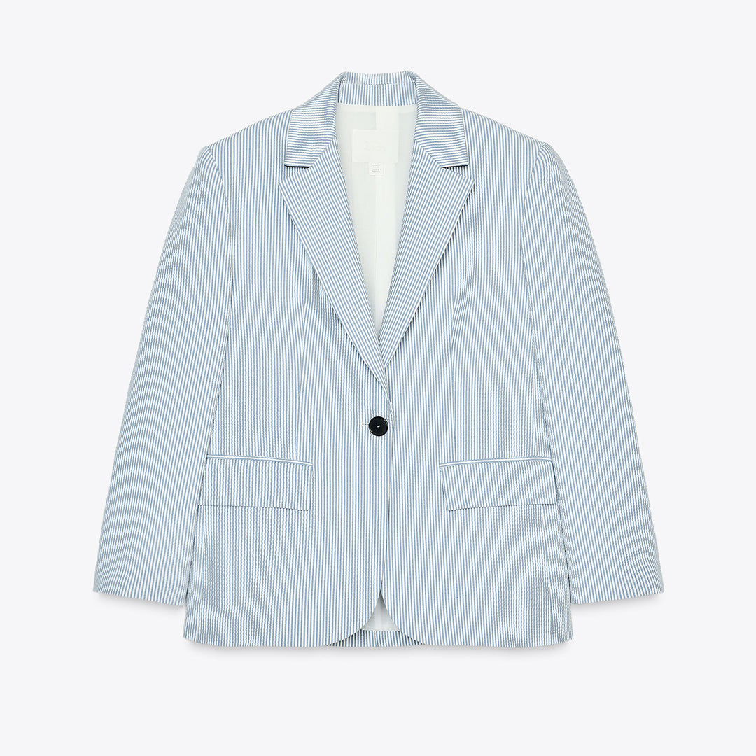 Moudda ZARA - Blazer Seersucker - Tunisie 1