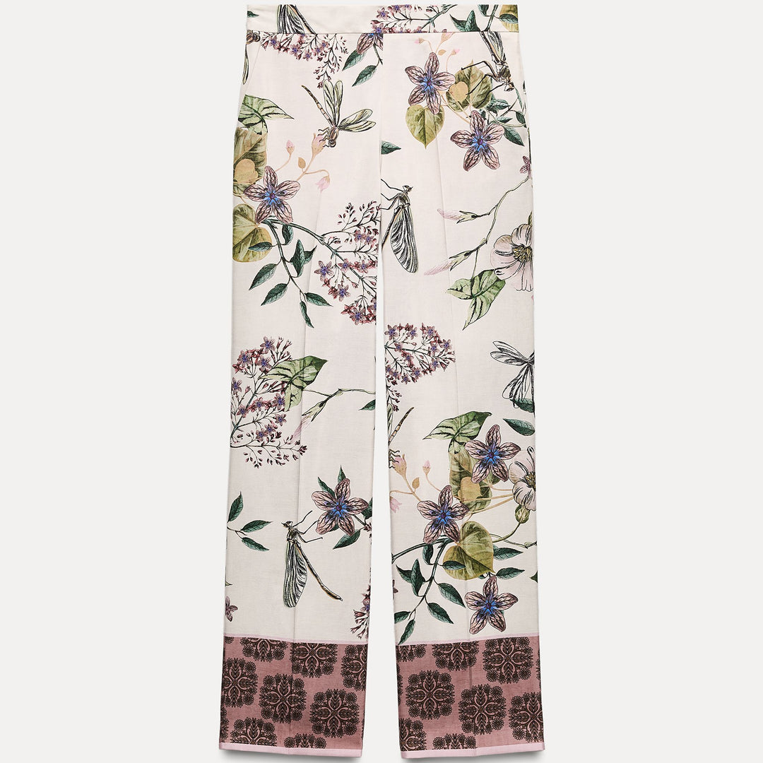 Moudda ZARA - Set pantalon imprimé floral - Tunisie 2