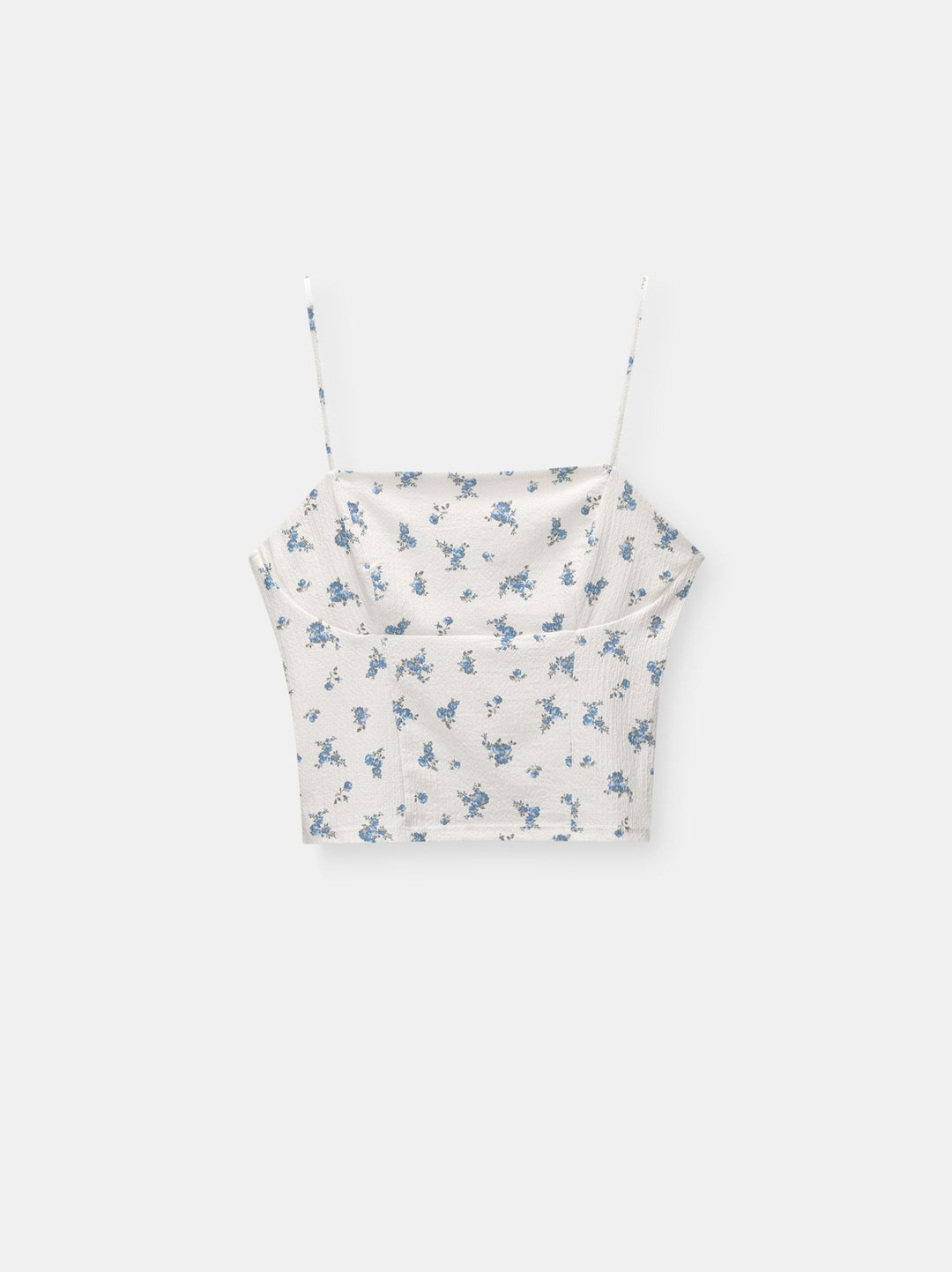 Moudda PULL & BEAR - Body Top Bambula Imprimé Fleurs et Pois - Tunisie 3