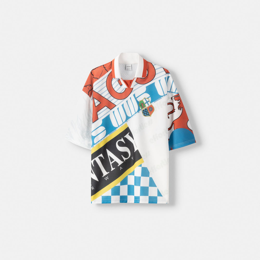 Moudda BERSHKA - Polo technique mesh football recyclé - Tunisie 1