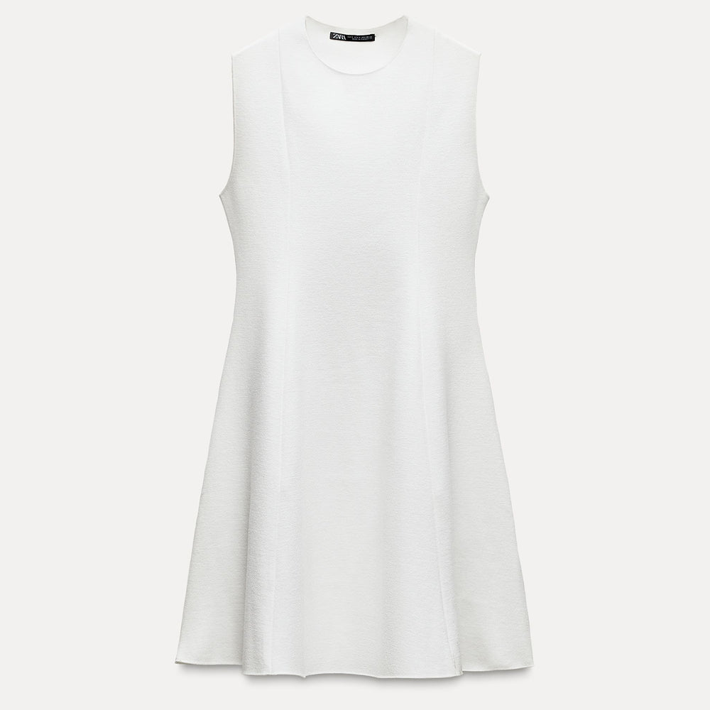 Moudda ZARA - Robe Skater Maille Stretch Sans Manches - Tunisie 2
