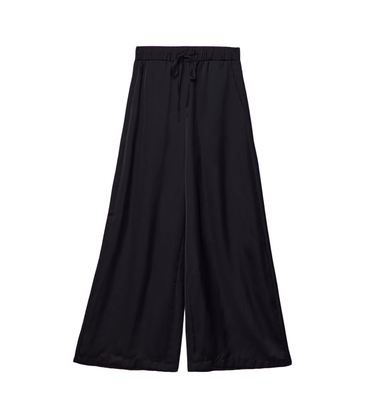 Moudda STRADIVARIUS - Pantalon Large Pull-On en Satin Collection Calor - Tunisie 4