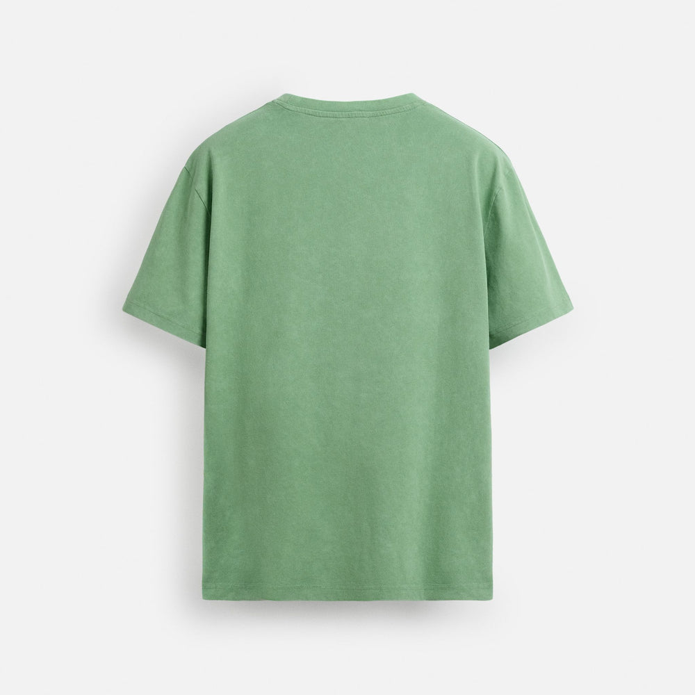Moudda ZARA - T-Shirt Lavé (Bleu & Vert) - Tunisie 2