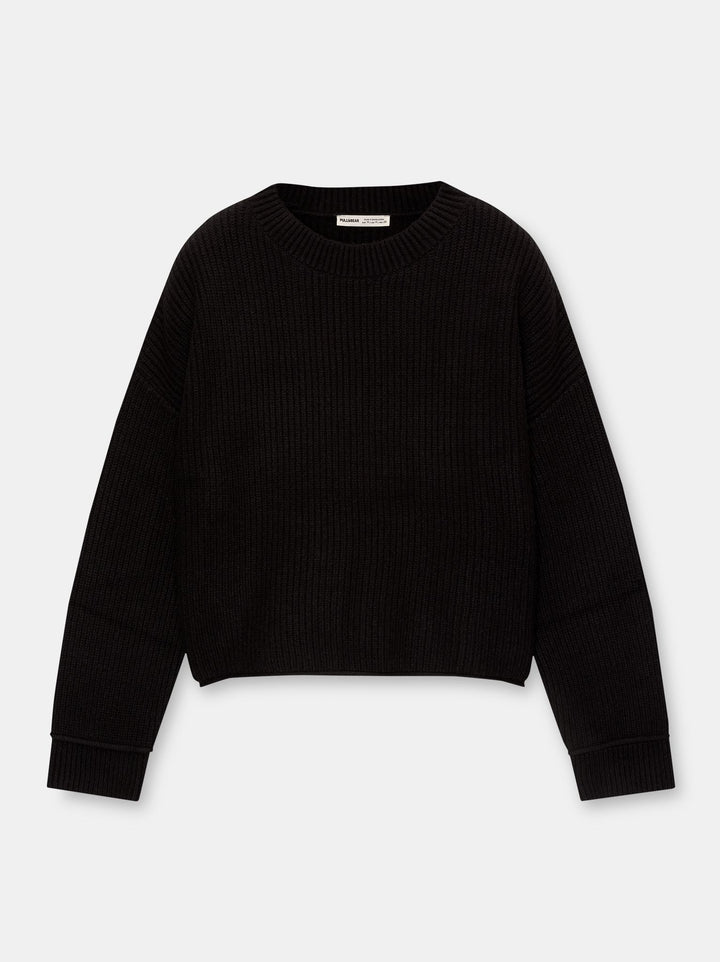 Moudda PULL & BEAR - Pull Col Rond Perlé Détails Rolling - Tunisie 1