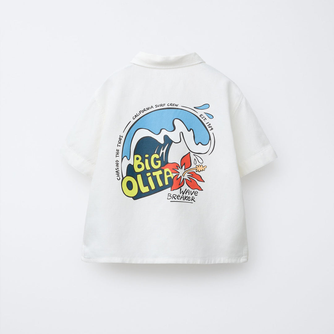 Moudda ZARA - Chemise Enfant - Big Olita & Imprimé Dos Vague - Tunisie 2