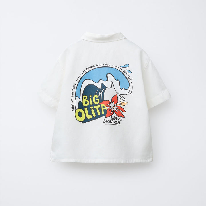 Moudda ZARA - Chemise Enfant - Big Olita & Imprimé Dos Vague - Tunisie 2