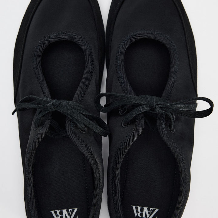 Moudda ZARA - Ballerines satin lacets - Tunisie 5