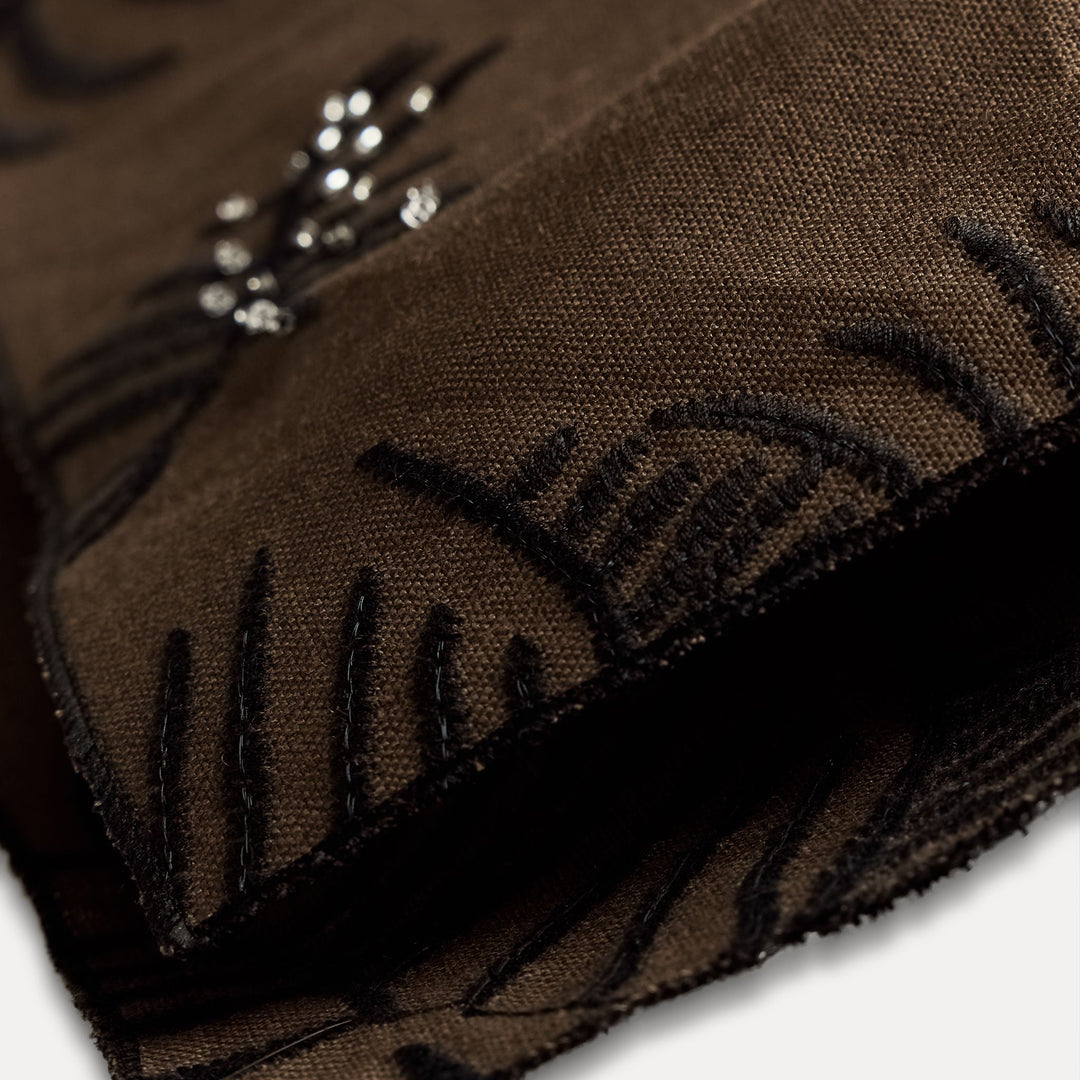 Moudda ZARA - Combinaison 503 gilet long brodé - Tunisie 5