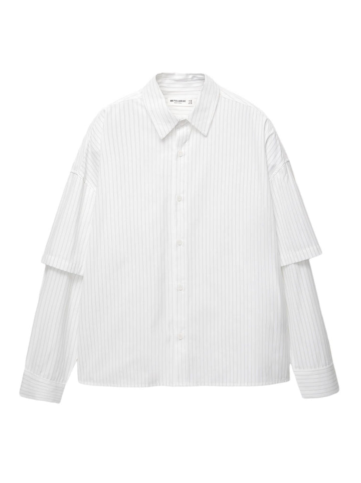 Moudda PULL & BEAR - Chemise Fantaisie - Double Manche - Tunisie 1