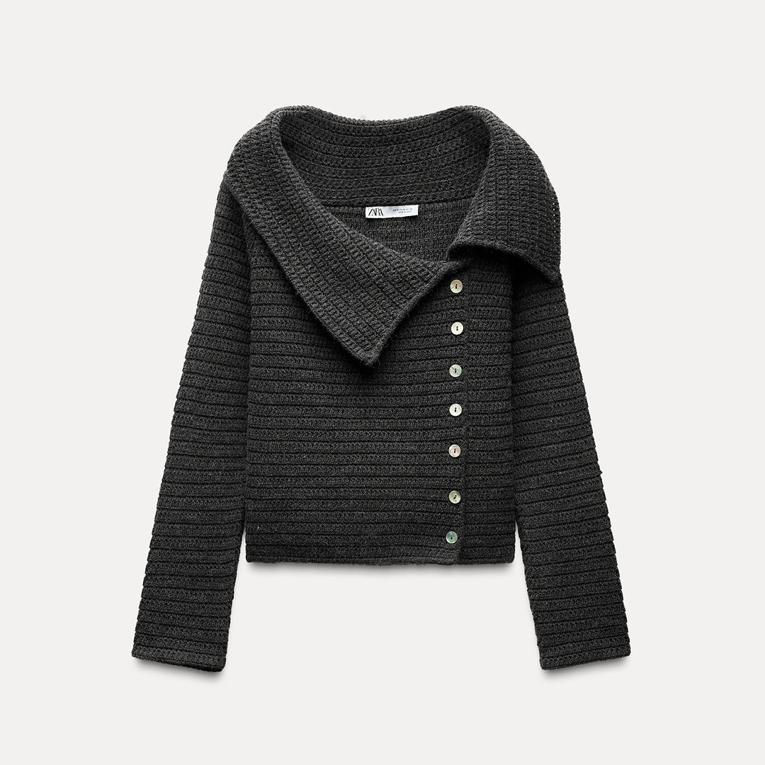 Moudda ZARA - Haut manches longues chaud, boutons latéraux - Tunisie 1