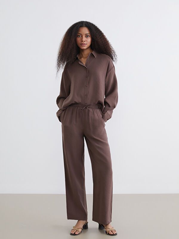 Moudda LC Waikiki - Pantalon fin en tissu pour Femme - Tunisie 1