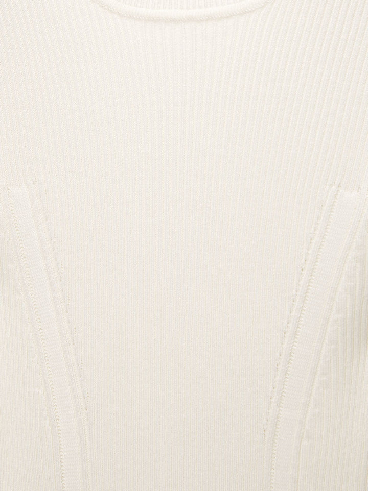 Moudda PULL & BEAR - Pull Basique Côtelé Col Carré Viscose - Tunisie 2