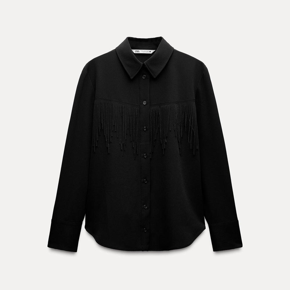 Moudda ZARA - Chemise franges - Tunisie 2