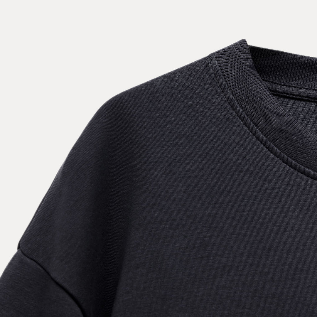Moudda ZARA - Sweat Col Rond Interlock (Ensemble) - Tunisie 3
