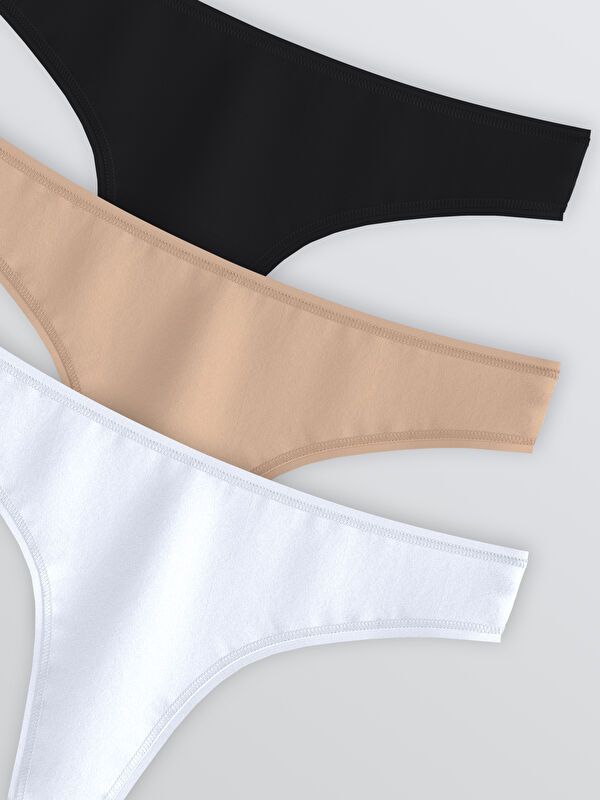 Moudda LC Waikiki - Slip basique Femme Noir - Tunisie 3