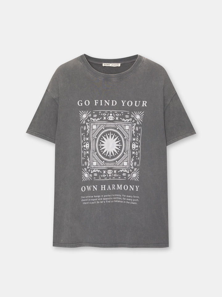 Moudda PULL & BEAR - Body Graphique Bandana Ésotérique - Tunisie 3
