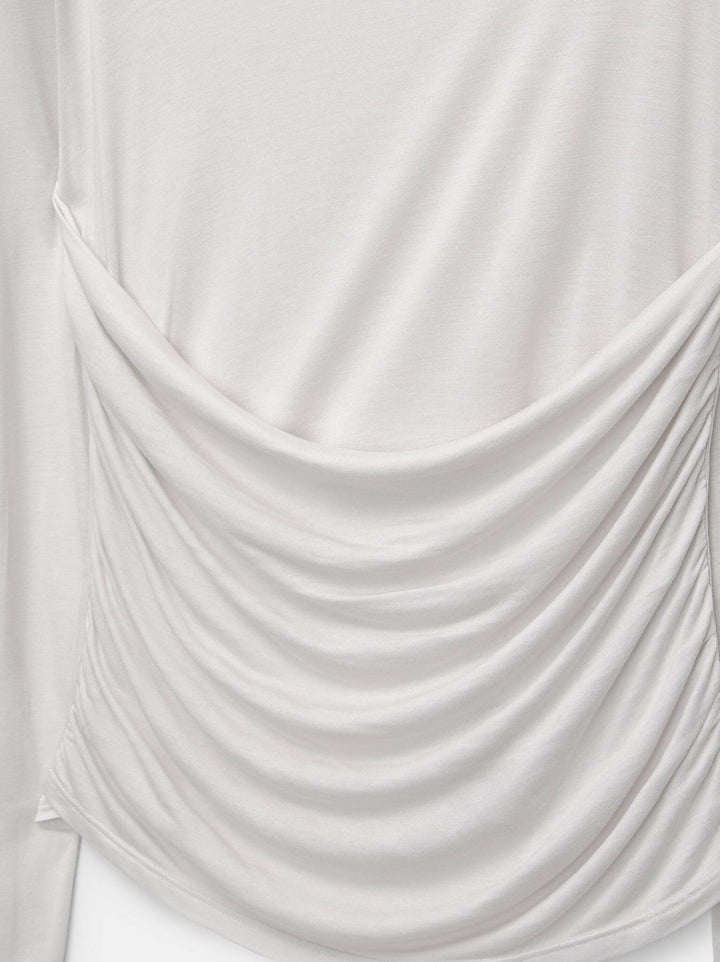 Moudda PULL & BEAR - T-Shirt Manches Longues - Bandeau Drapé - Tunisie 4