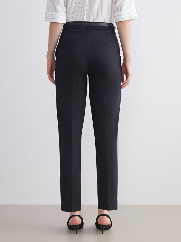 Moudda LC Waikiki - Pantalon tissé moyen Femme Noir - Tunisie 4