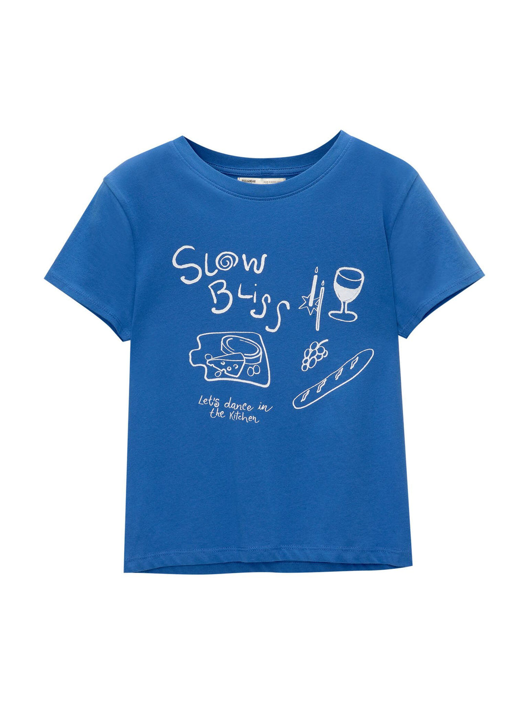 Moudda PULL & BEAR - Body Graphique Illustration Ligne Nourriture - Tunisie 1
