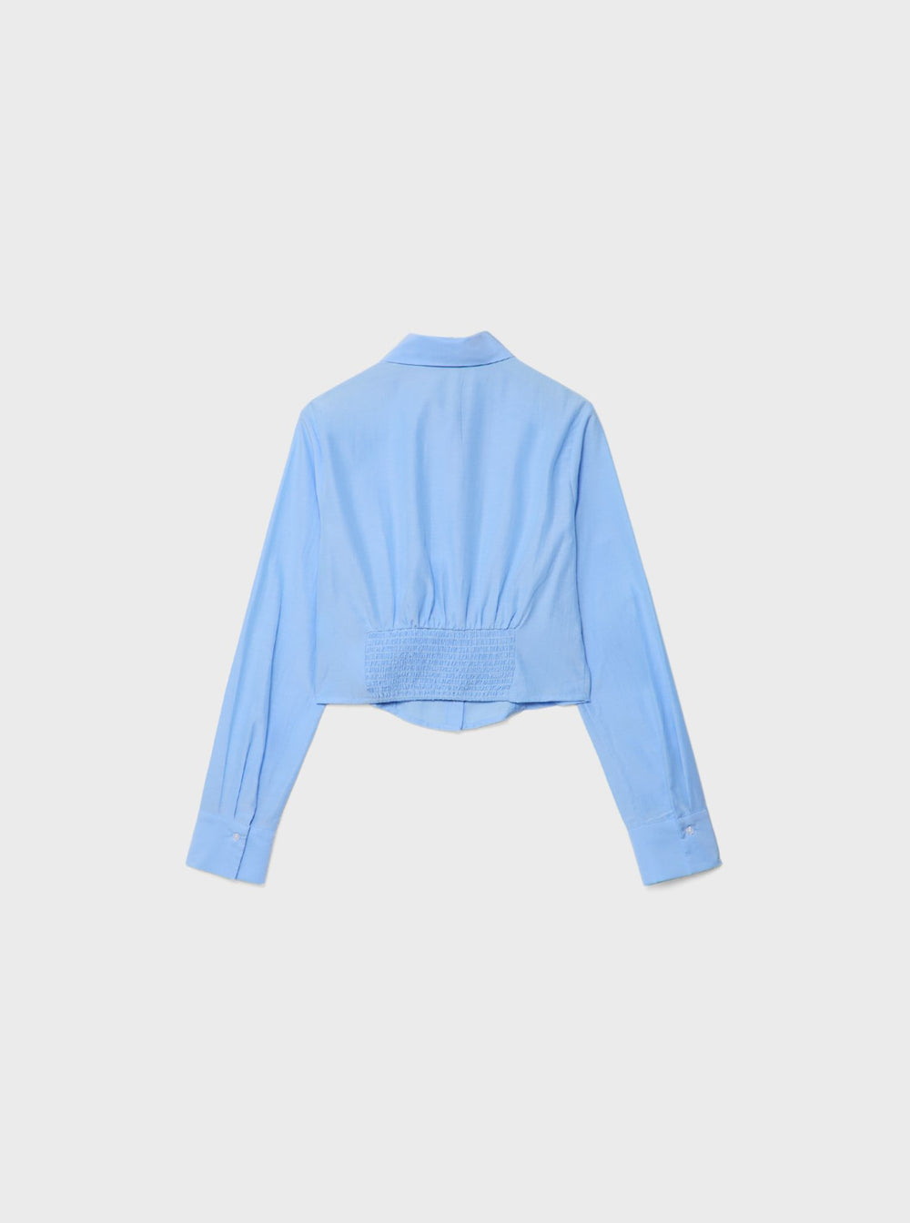 Moudda STRADIVARIUS - Chemise Basique Crop avec Élastiques - Tunisie 2