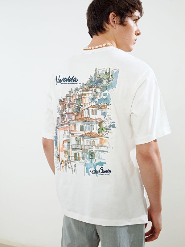 Moudda LC Waikiki - T-shirt imprimé manches courtes en jersey pour Homme - Tunisie 2