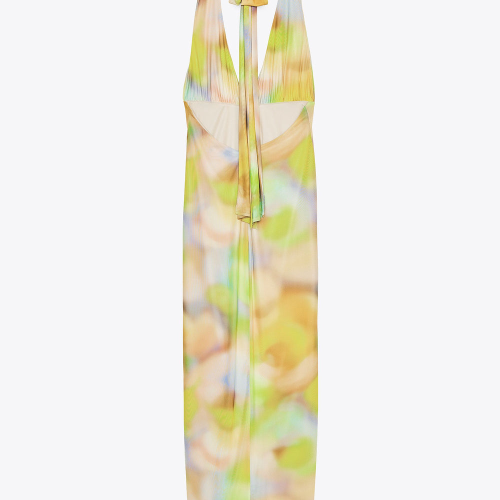 Moudda ZARA - Robe Midi Mesh Halter - Riz Poitrine & Imprimé - Tunisie 2