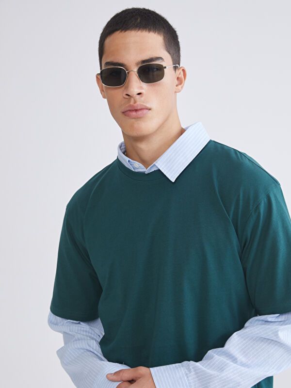 Moudda LC Waikiki - T-shirt basique manches courtes en jersey - Tunisie 1