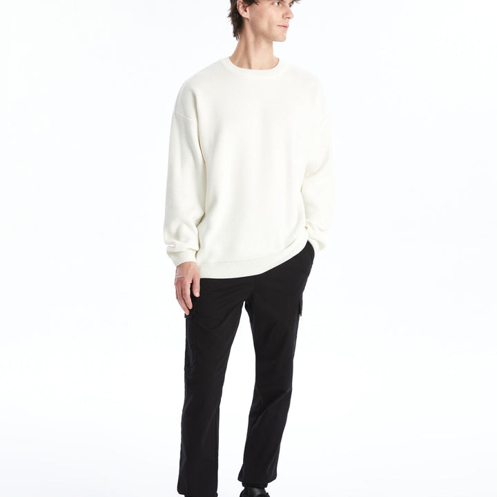 Moudda LC Waikiki - Pull en tricot Homme Ecru - Tunisie 2