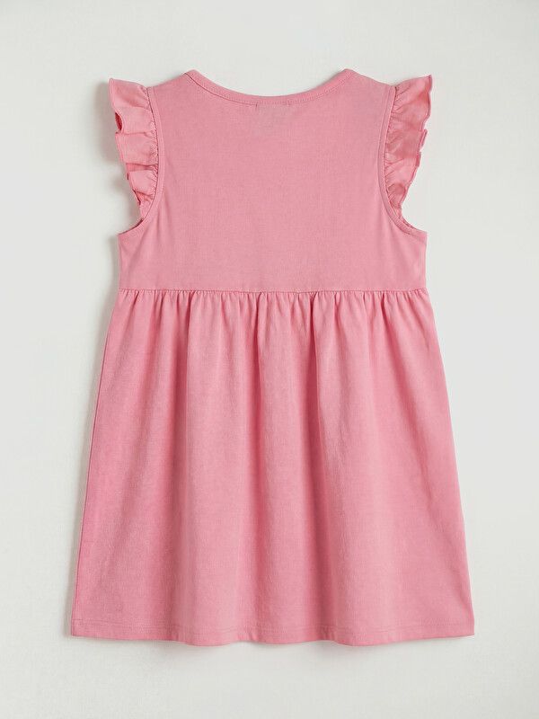 Moudda LC Waikiki - Robe manches courtes en jersey pour Fille couleur Rose - Tunisie 2