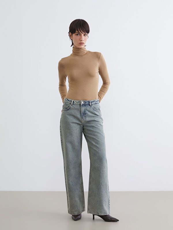 Moudda LC Waikiki - pantalon en jean tissé pour Femmes - Tunisie 1